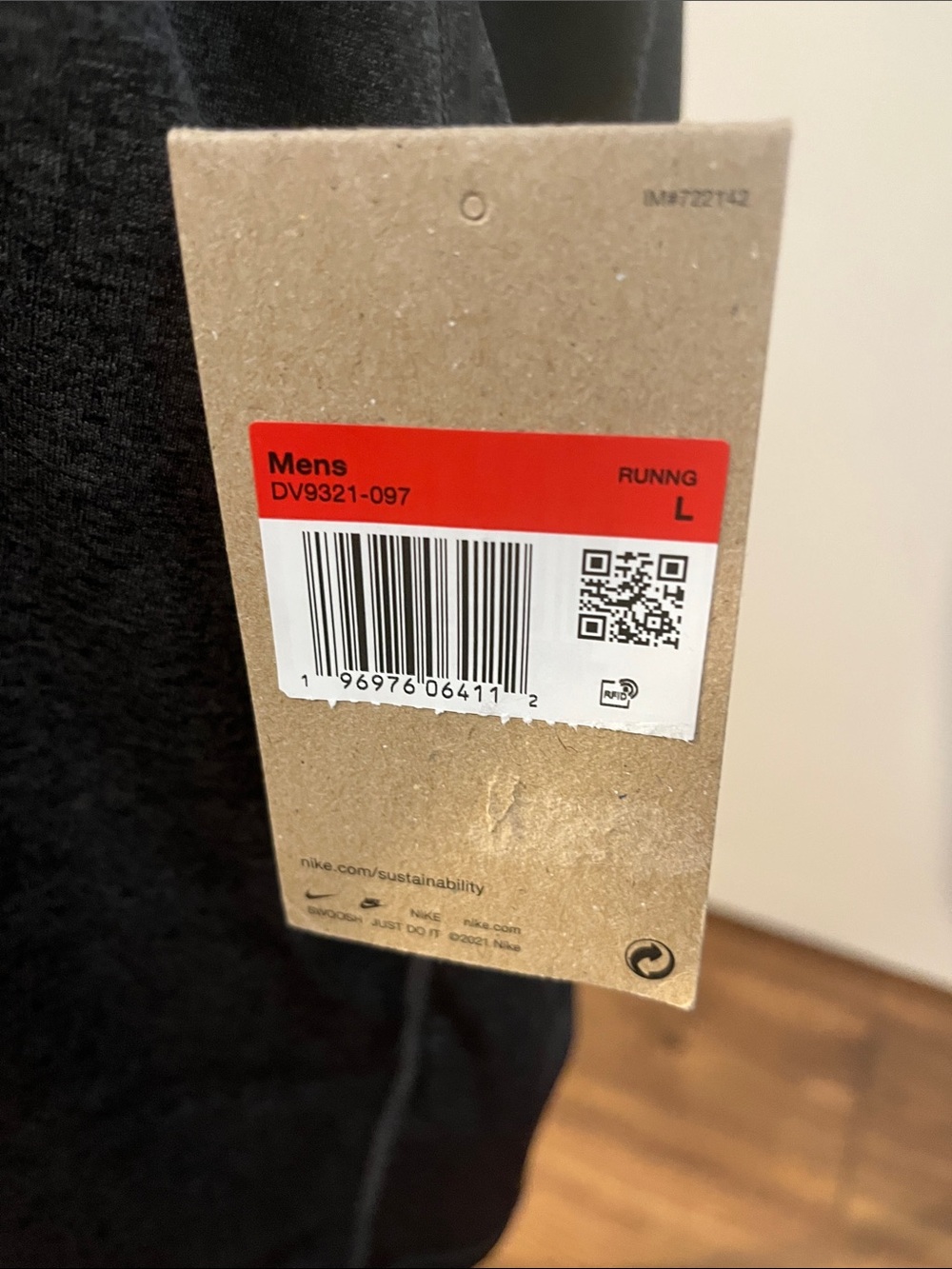 Puma Dark Gray Sleeveless Tee with Red Puma Logo - Picture 3 of 4